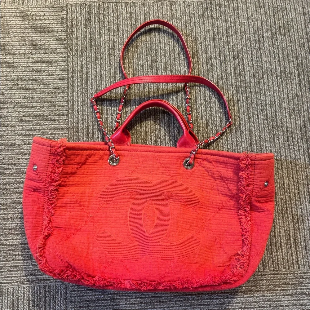 Red Chanel Bag - Picture 1 of 5